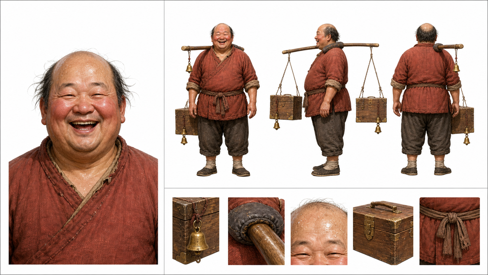 《渡口》胡二爷